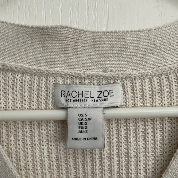 Rachel Zoe knit sweater size small - Picture 2 of 3